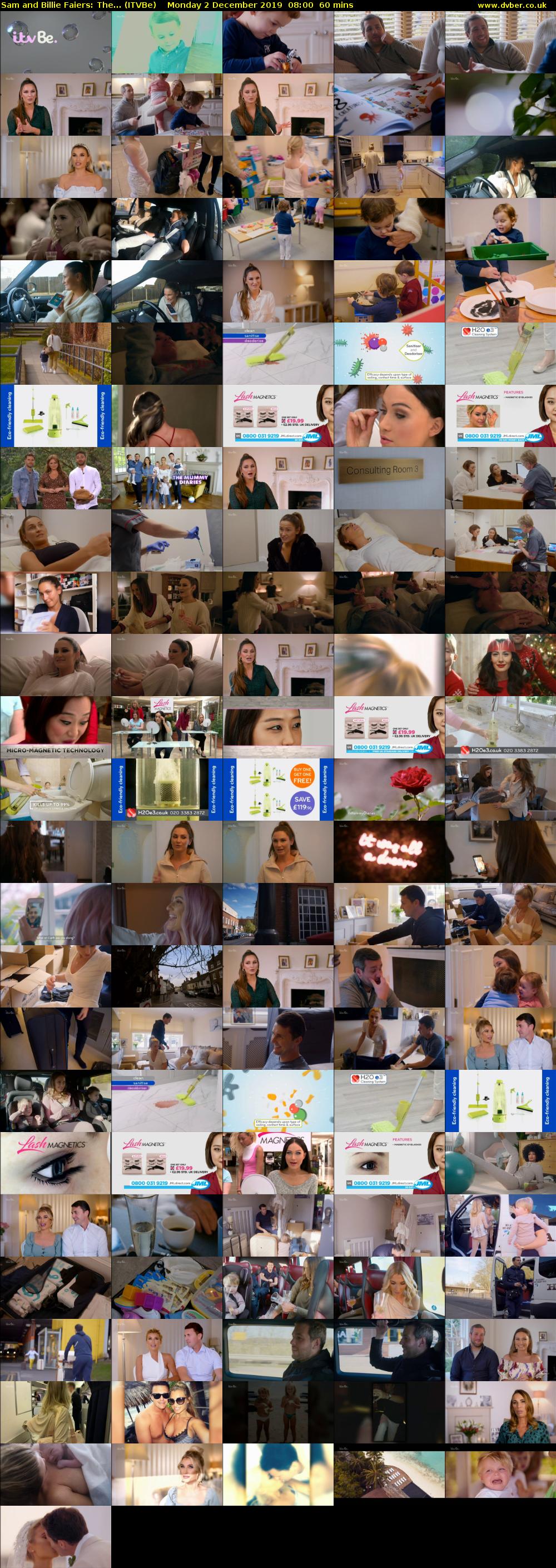 Sam and Billie Faiers: The... (ITVBe) Monday 2 December 2019 08:00 - 09:00
