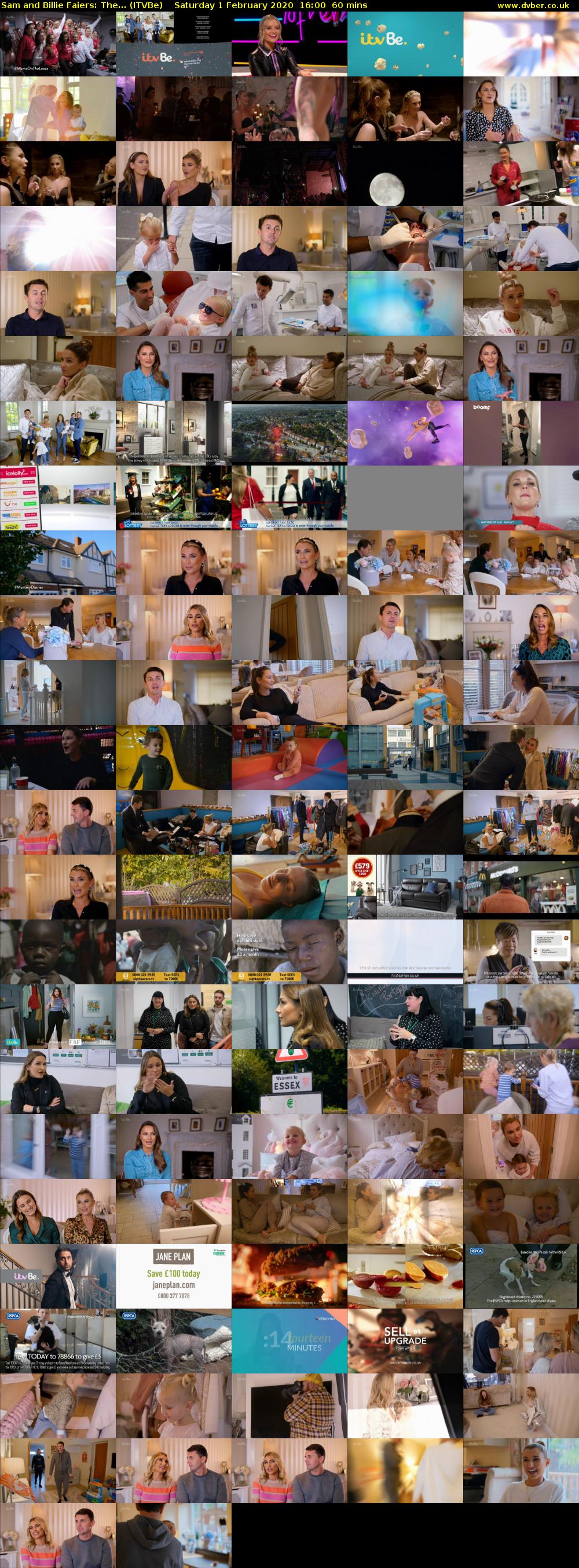 Sam and Billie Faiers: The... (ITVBe) Saturday 1 February 2020 16:00 - 17:00