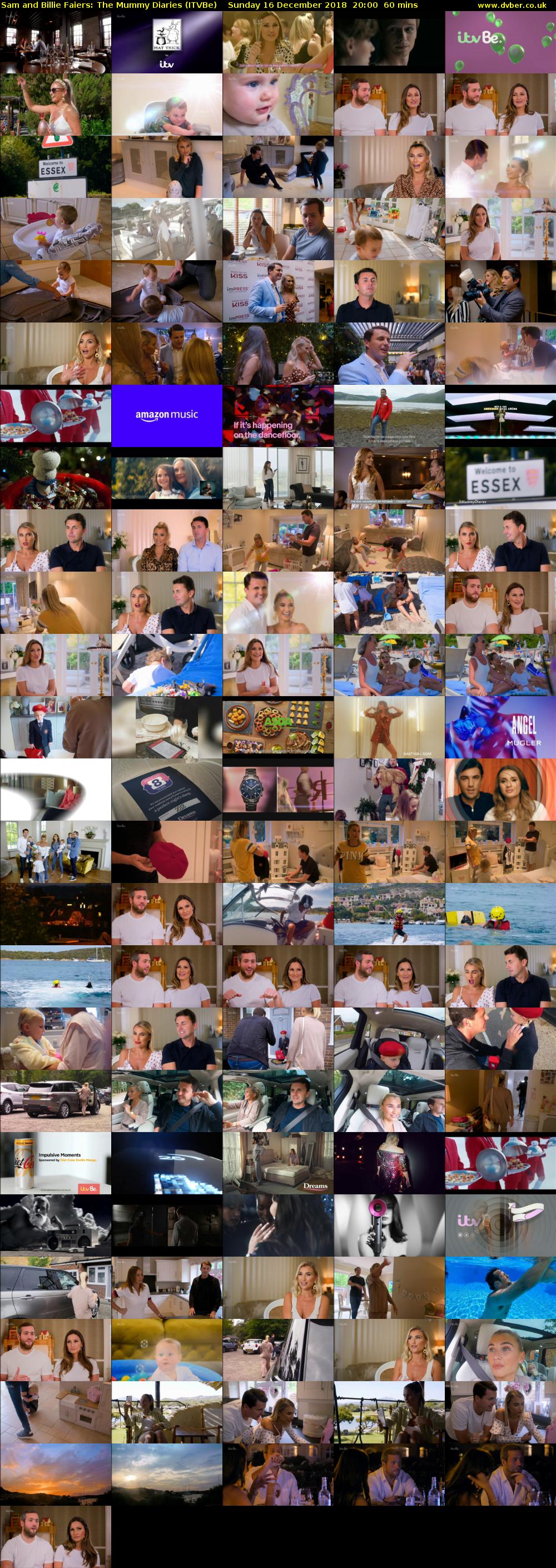 Sam and Billie Faiers: The Mummy Diaries (ITVBe) Sunday 16 December 2018 20:00 - 21:00