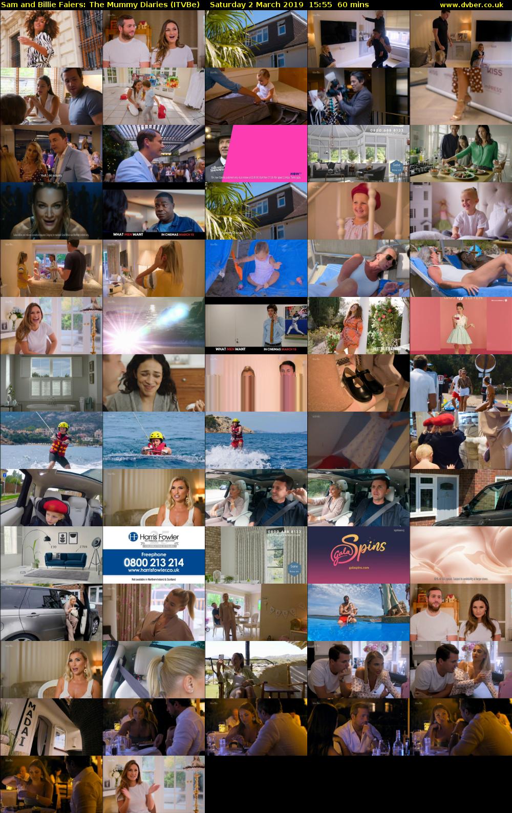 Sam and Billie Faiers: The Mummy Diaries (ITVBe) Saturday 2 March 2019 15:55 - 16:55