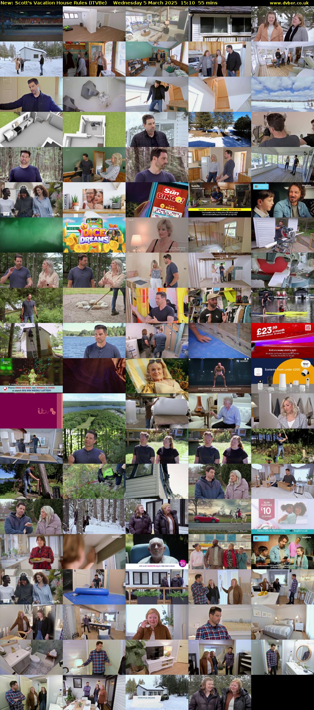 Scott's Vacation House Rules (ITVBe) Wednesday 5 March 2025 15:10 - 16:05