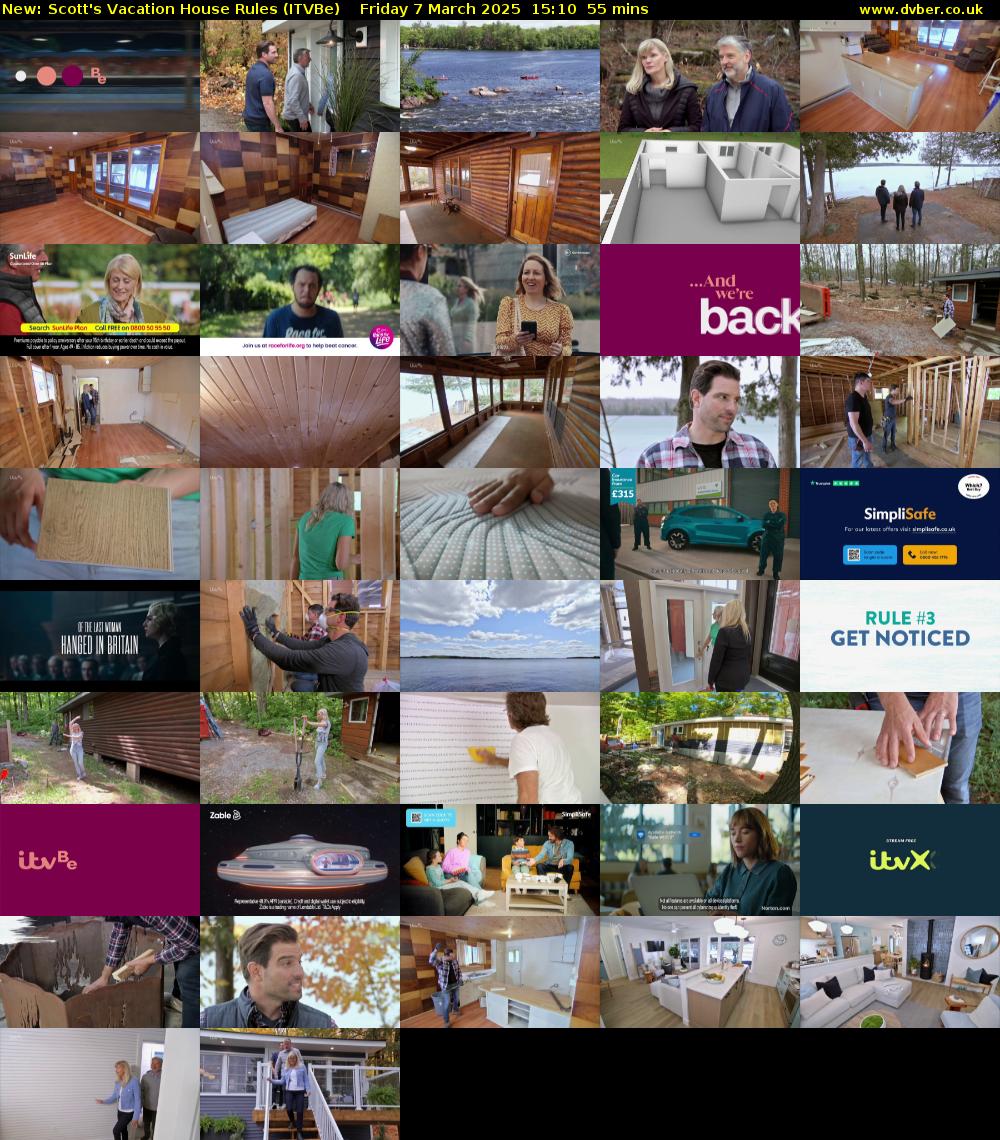 Scott's Vacation House Rules (ITVBe) Friday 7 March 2025 15:10 - 16:05