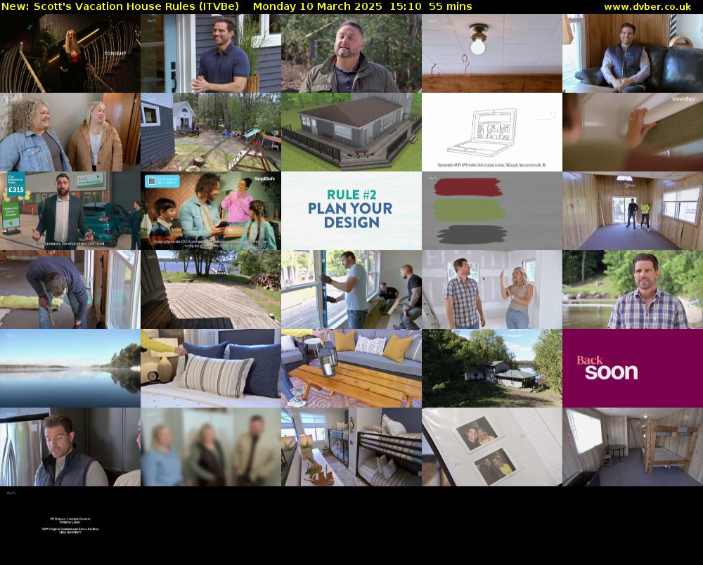 Scott's Vacation House Rules (ITVBe) Monday 10 March 2025 15:10 - 16:05