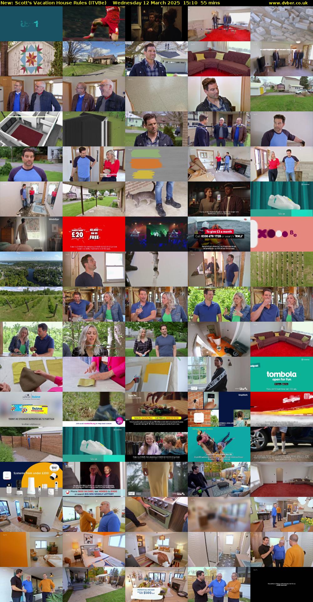 Scott's Vacation House Rules (ITVBe) Wednesday 12 March 2025 15:10 - 16:05