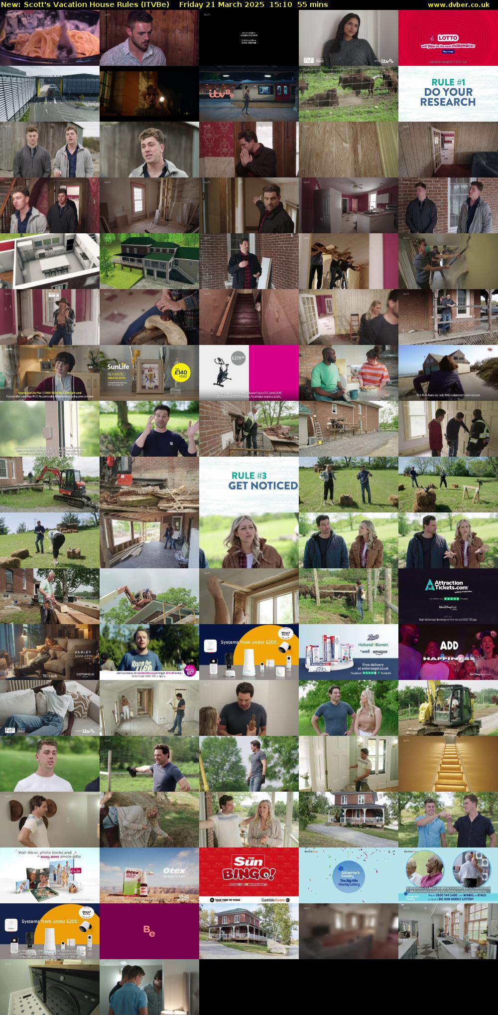 Scott's Vacation House Rules (ITVBe) Friday 21 March 2025 15:10 - 16:05
