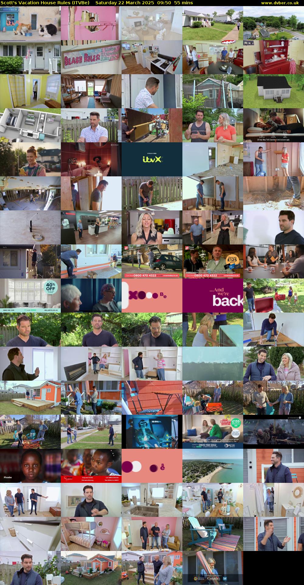 Scott's Vacation House Rules (ITVBe) Saturday 22 March 2025 09:50 - 10:45