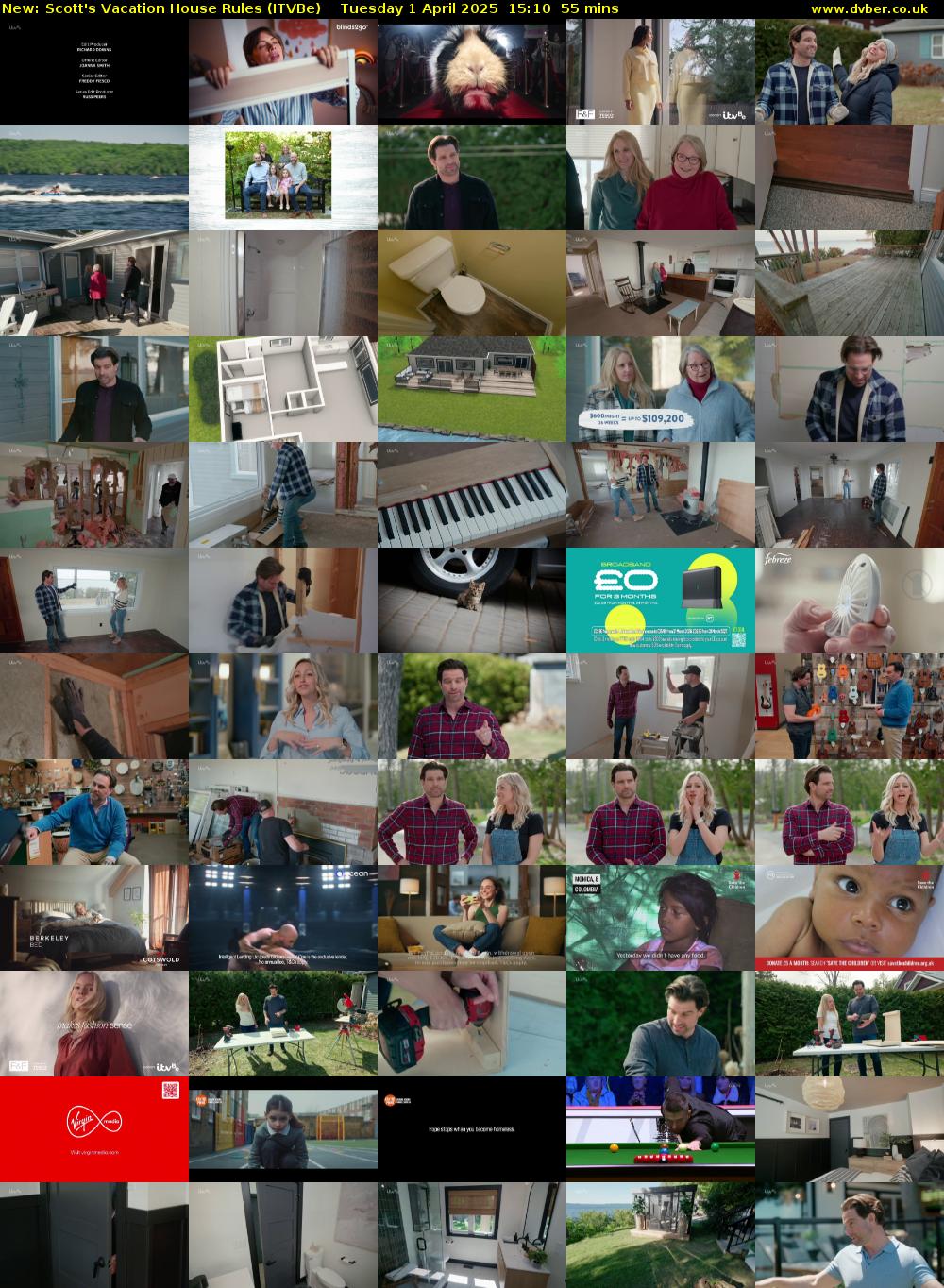 Scott's Vacation House Rules (ITVBe) Tuesday 1 April 2025 15:10 - 16:05