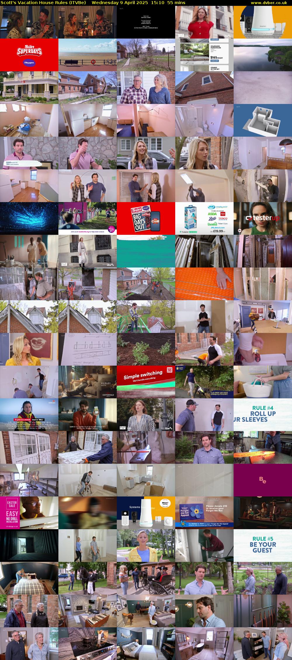 Scott's Vacation House Rules (ITVBe) Wednesday 9 April 2025 15:10 - 16:05