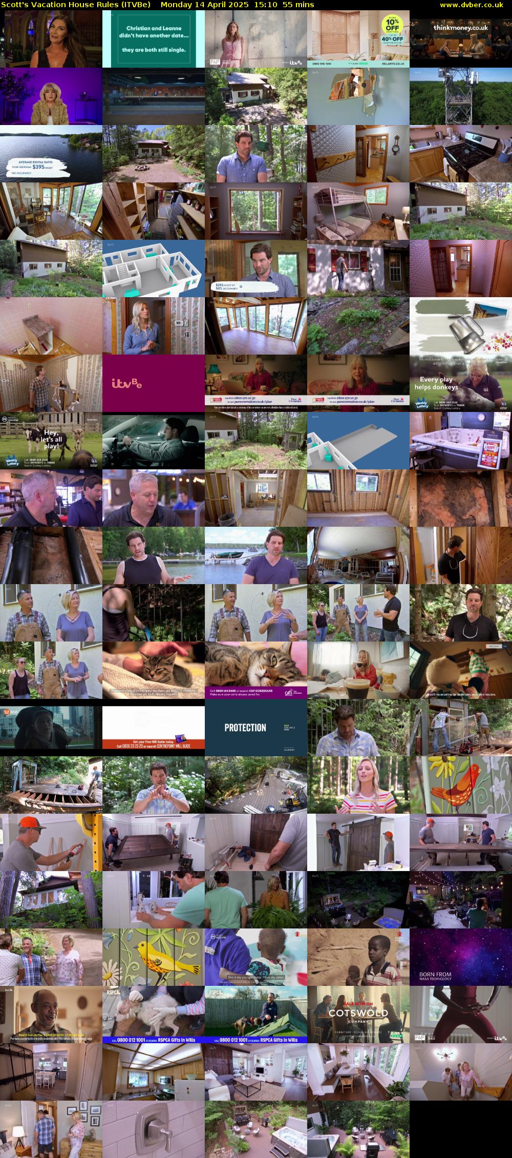 Scott's Vacation House Rules (ITVBe) Monday 14 April 2025 15:10 - 16:05