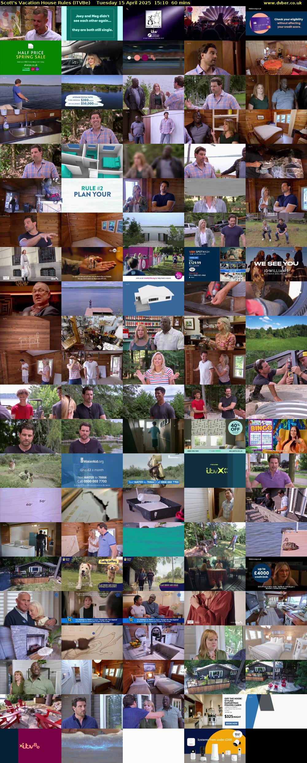 Scott's Vacation House Rules (ITVBe) Tuesday 15 April 2025 15:10 - 16:10