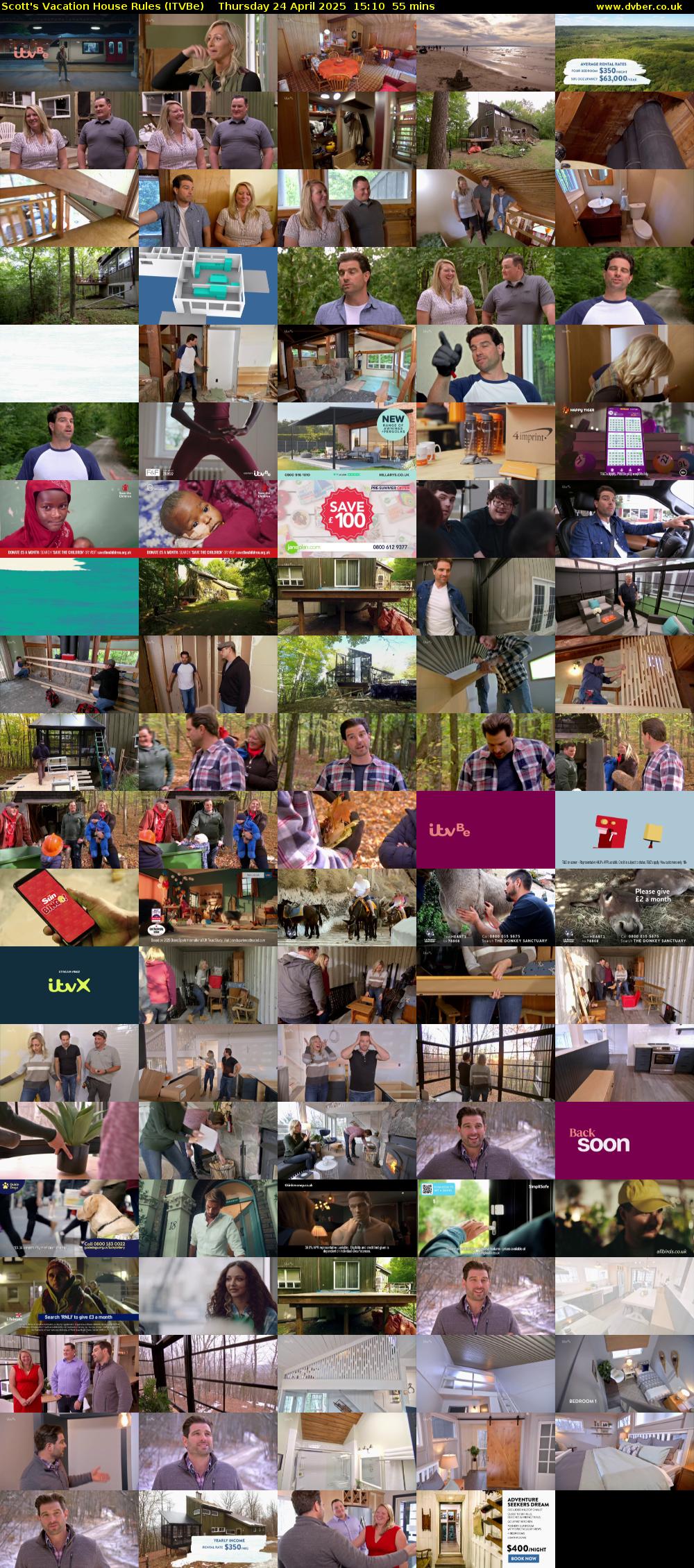 Scott's Vacation House Rules (ITVBe) Thursday 24 April 2025 15:10 - 16:05