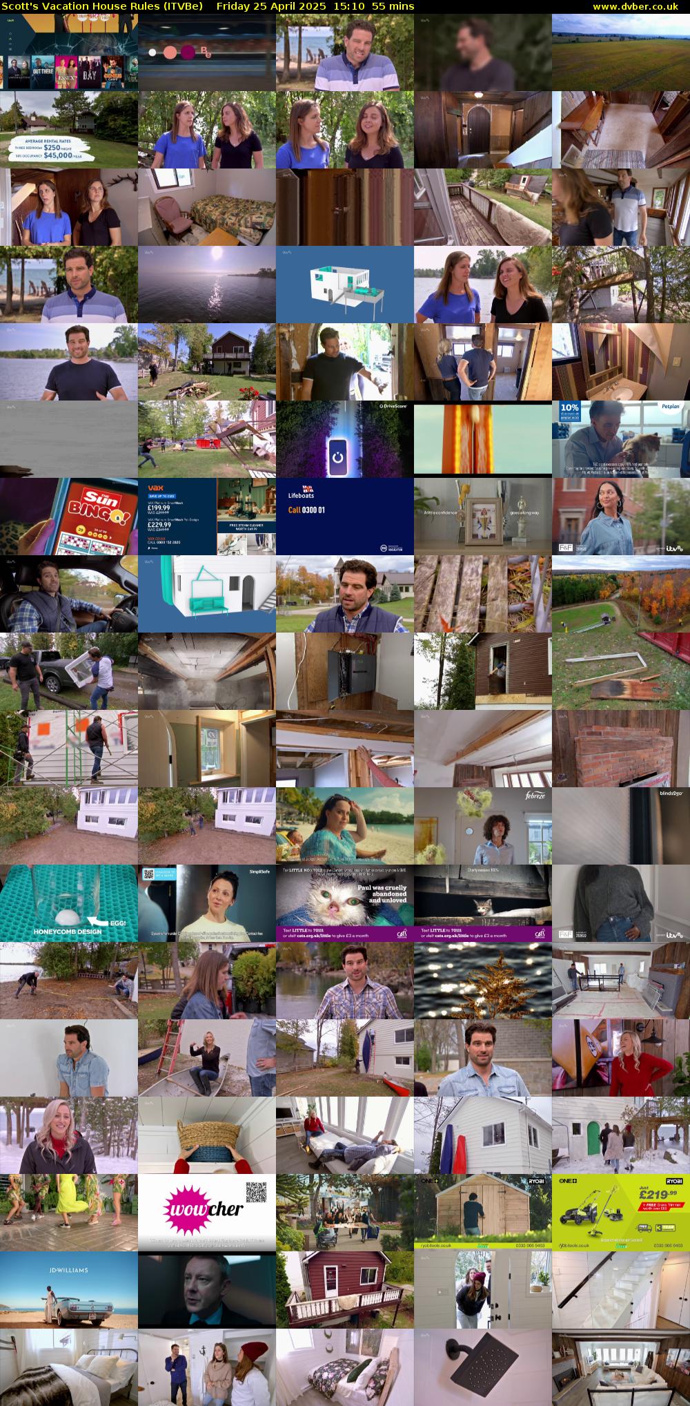 Scott's Vacation House Rules (ITVBe) Friday 25 April 2025 15:10 - 16:05