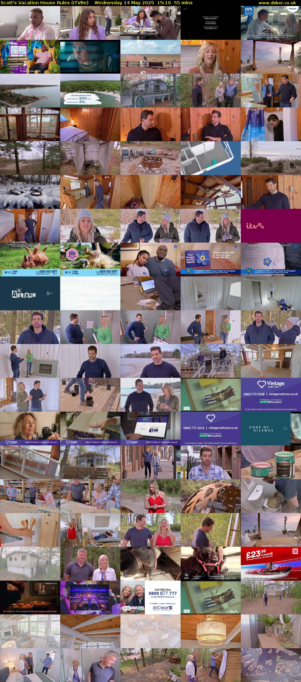 Scott's Vacation House Rules (ITVBe) Wednesday 14 May 2025 15:10 - 16:05