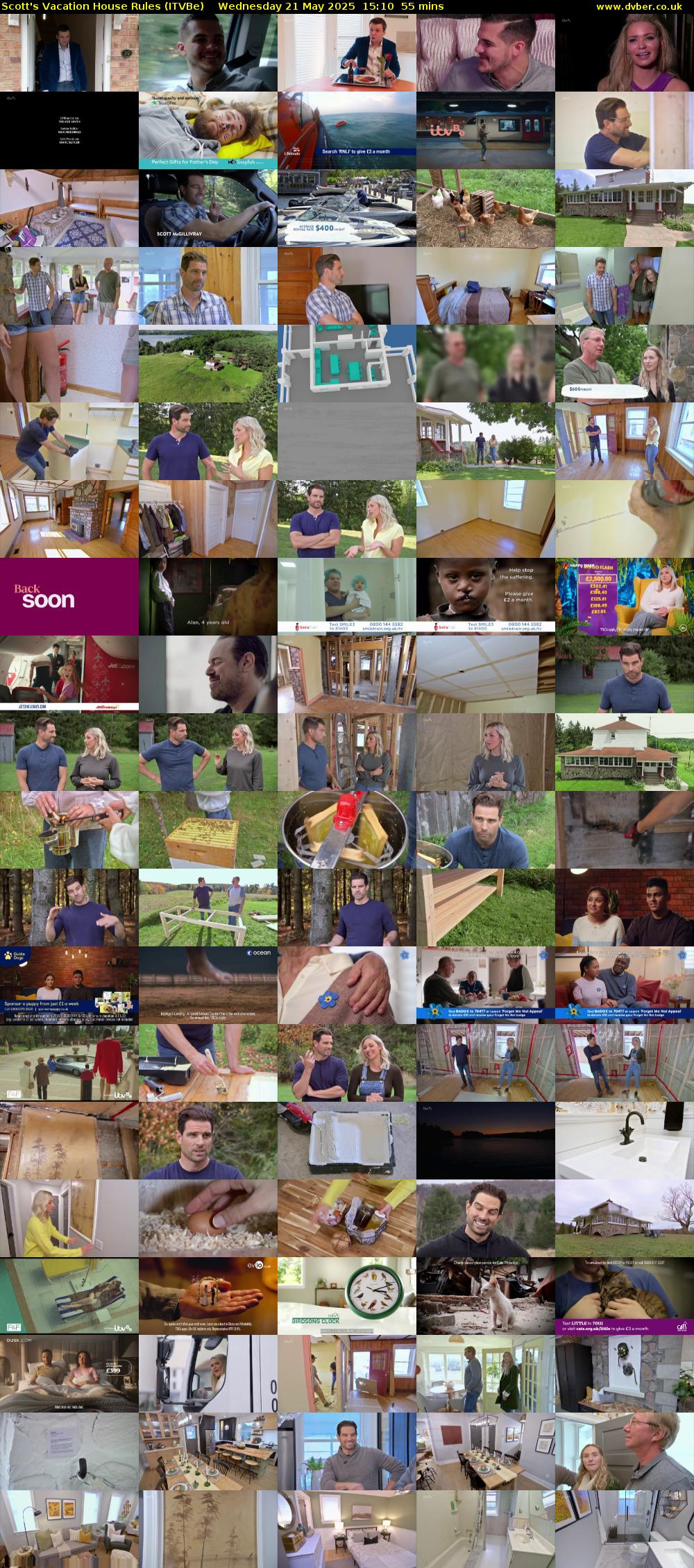 Scott's Vacation House Rules (ITVBe) Wednesday 21 May 2025 15:10 - 16:05