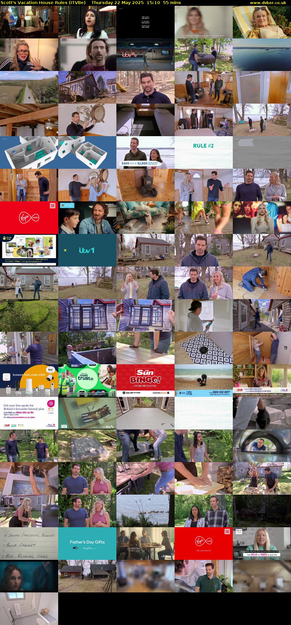 Scott's Vacation House Rules (ITVBe) Thursday 22 May 2025 15:10 - 16:05