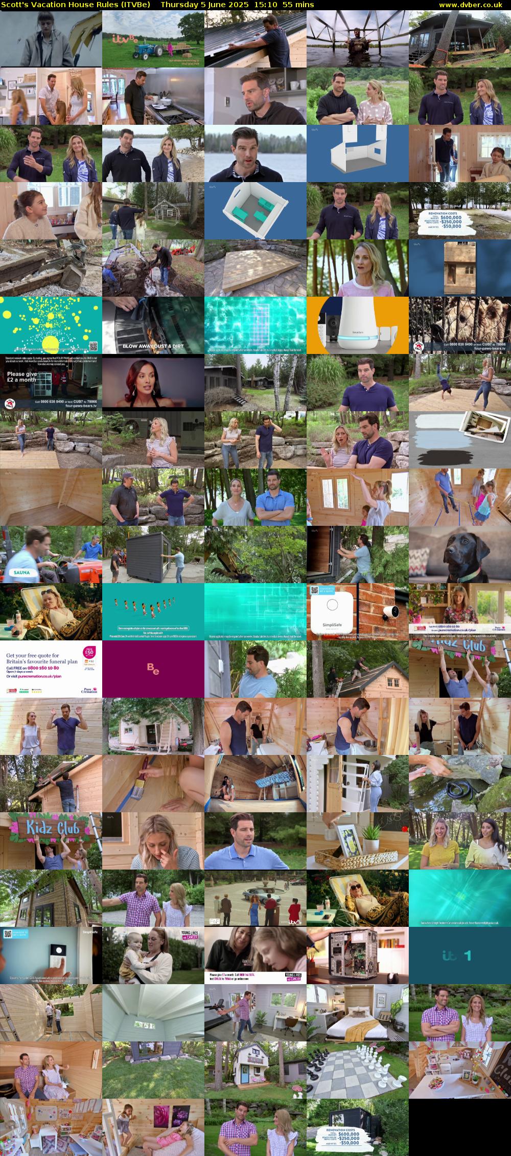 Scott's Vacation House Rules (ITVBe) Thursday 5 June 2025 15:10 - 16:05