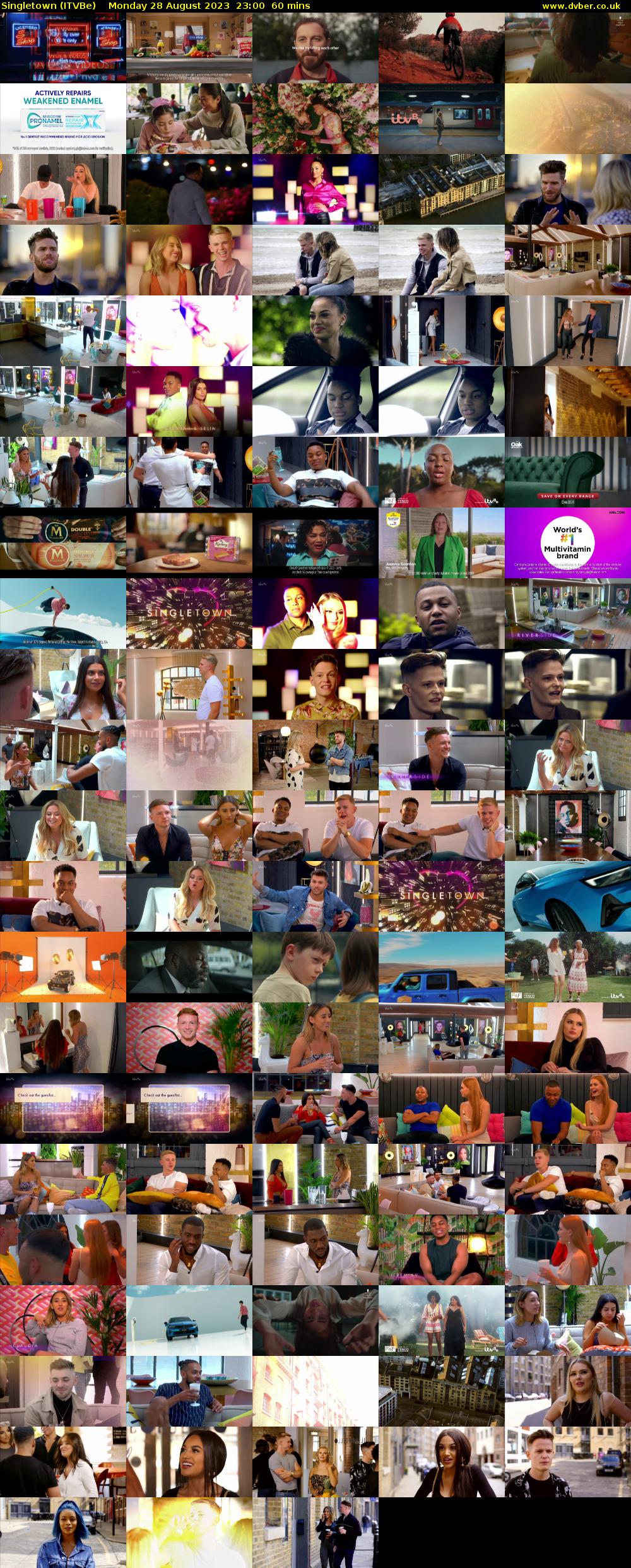 Singletown (ITVBe) Monday 28 August 2023 23:00 - 00:00