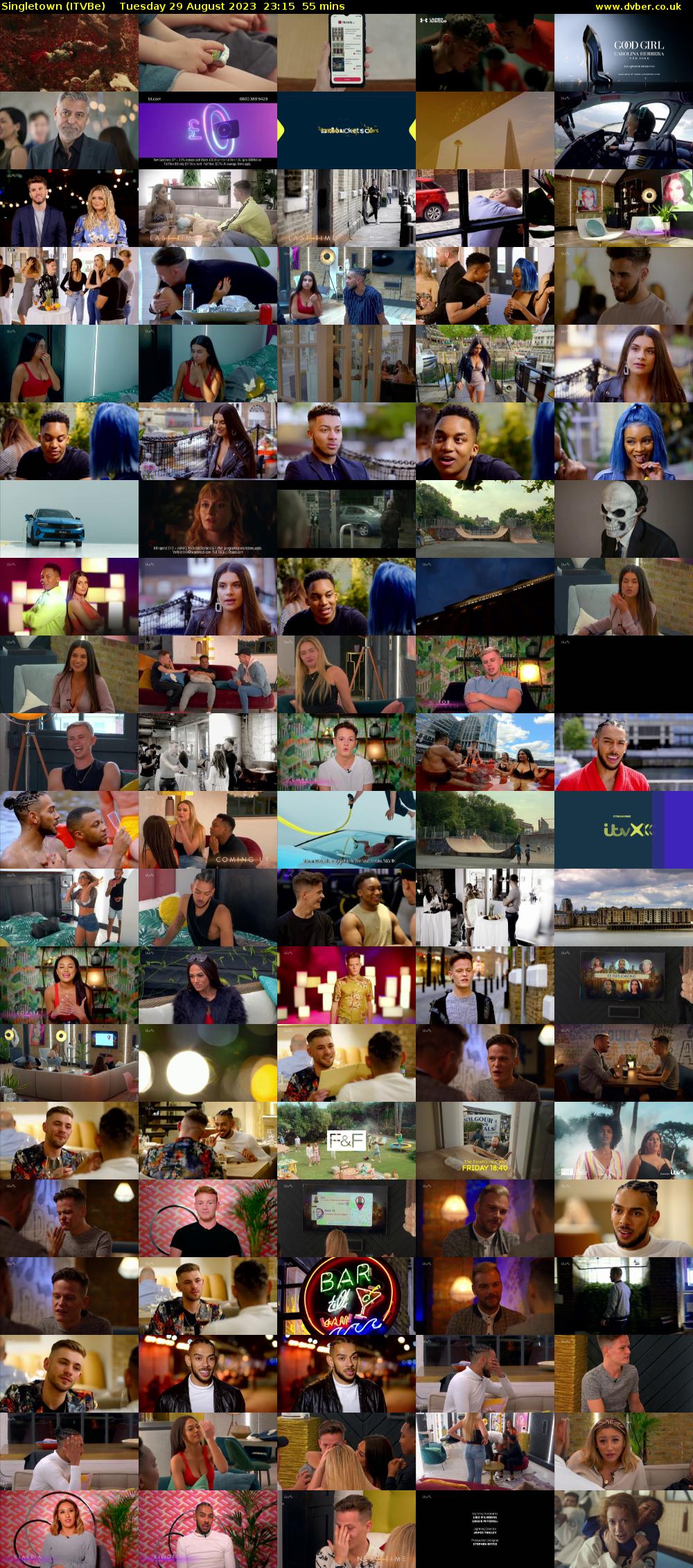 Singletown (ITVBe) Tuesday 29 August 2023 23:15 - 00:10