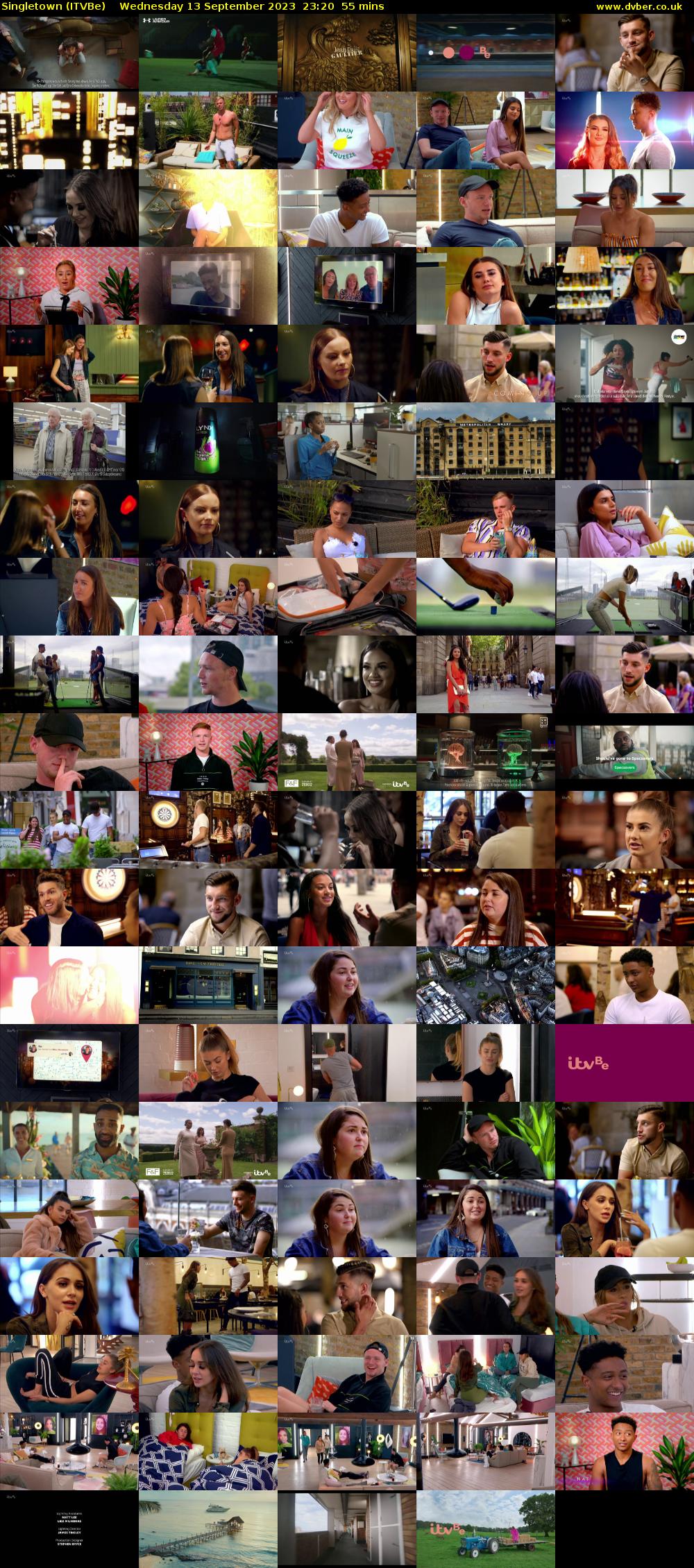 Singletown (ITVBe) Wednesday 13 September 2023 23:20 - 00:15