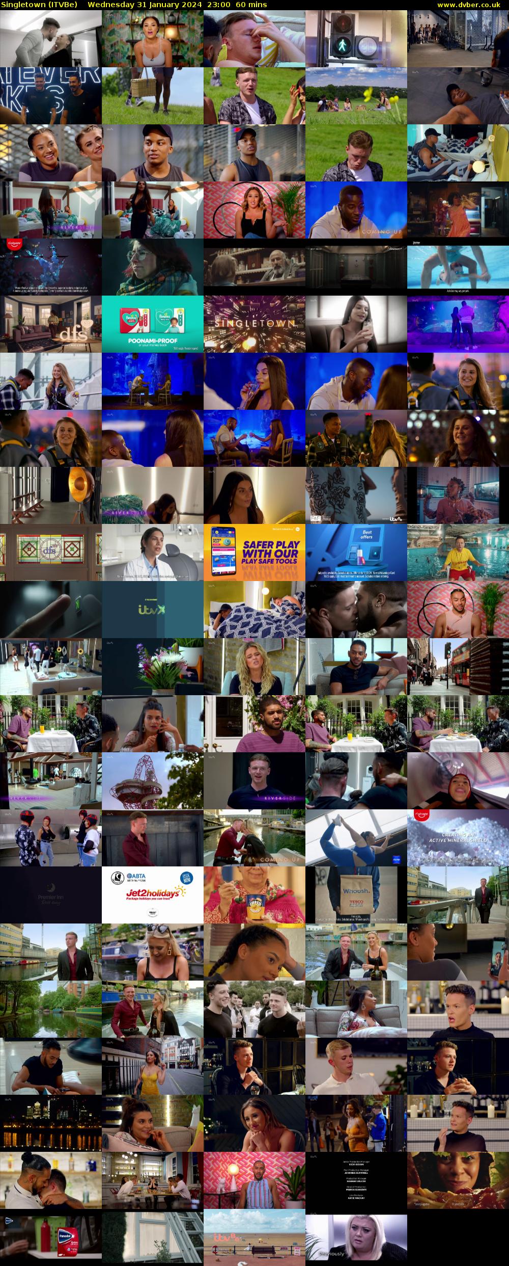 Singletown (ITVBe) Wednesday 31 January 2024 23:00 - 00:00