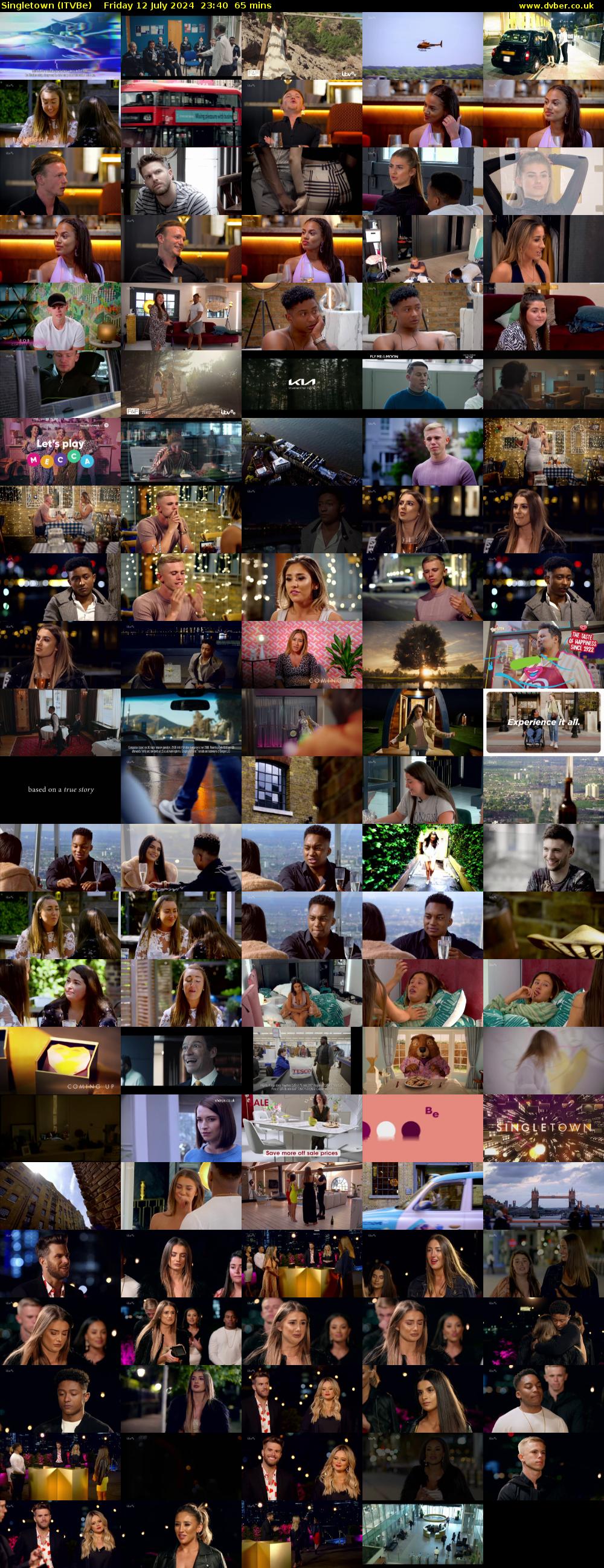 Singletown (ITVBe) Friday 12 July 2024 23:40 - 00:45