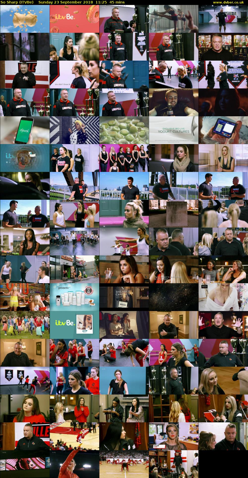 So Sharp (ITVBe) Sunday 23 September 2018 11:25 - 12:10
