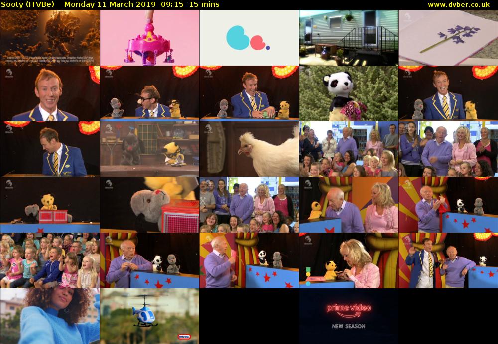 Sooty (ITVBe) Monday 11 March 2019 09:15 - 09:30