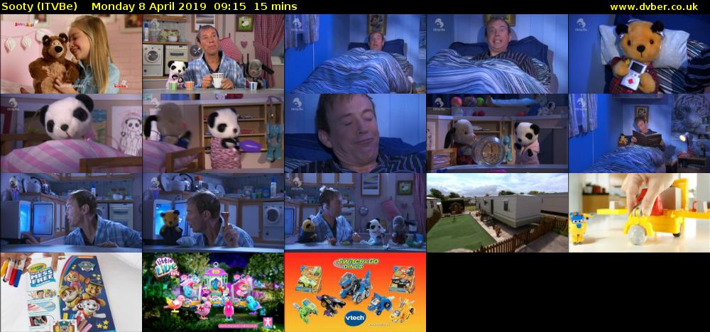 Sooty (ITVBe) Monday 8 April 2019 09:15 - 09:30