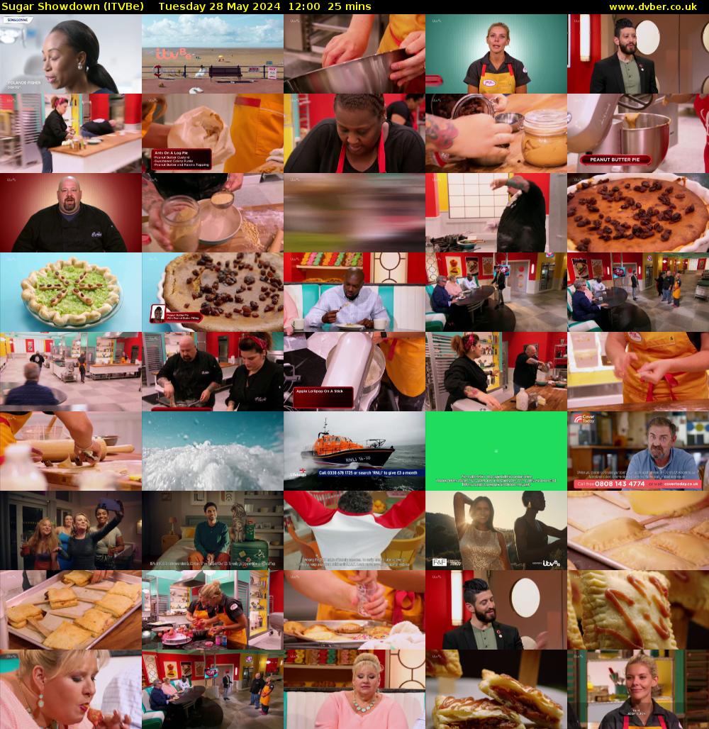 Sugar Showdown (ITVBe) Tuesday 28 May 2024 12:00 - 12:25