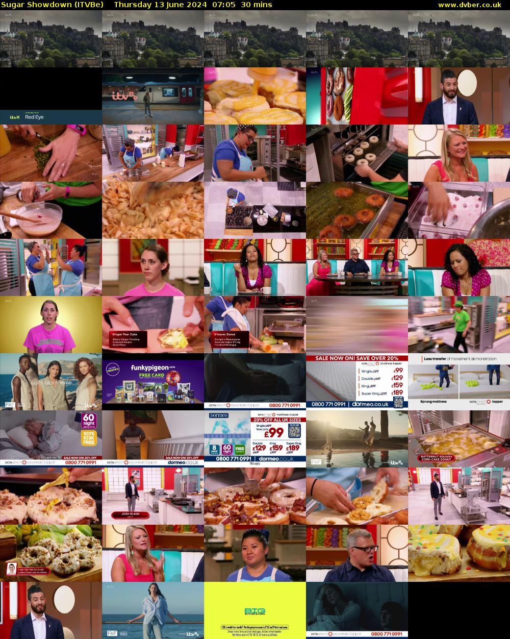 Sugar Showdown (ITVBe) Thursday 13 June 2024 07:05 - 07:35