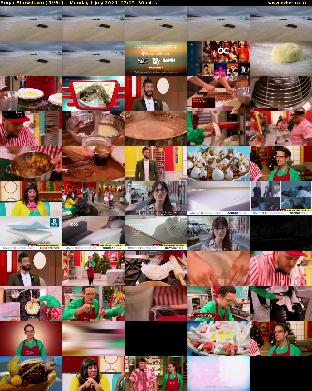 Sugar Showdown (ITVBe) Monday 1 July 2024 07:05 - 07:35