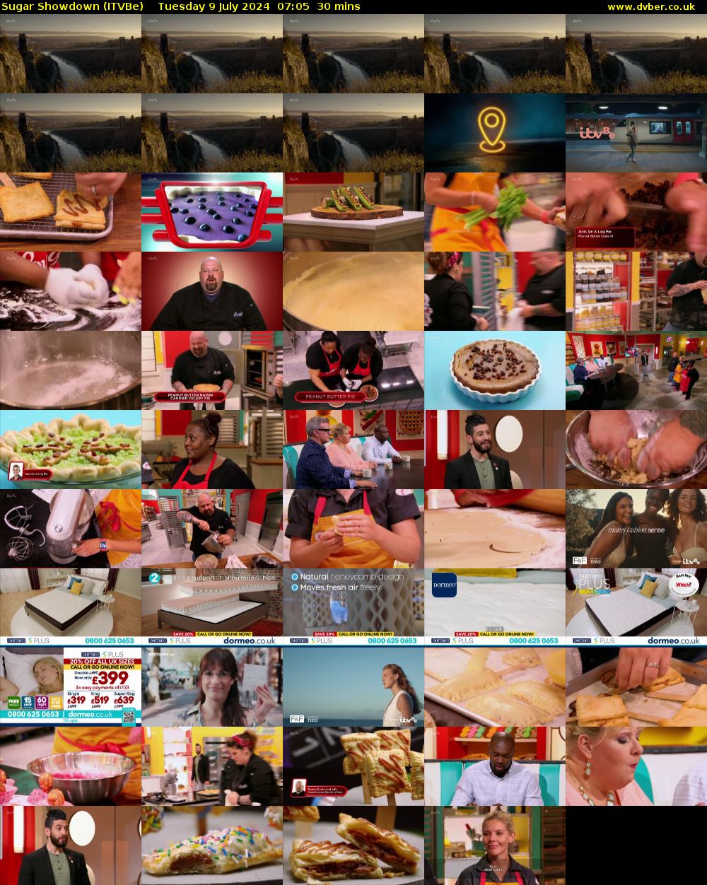 Sugar Showdown (ITVBe) Tuesday 9 July 2024 07:05 - 07:35