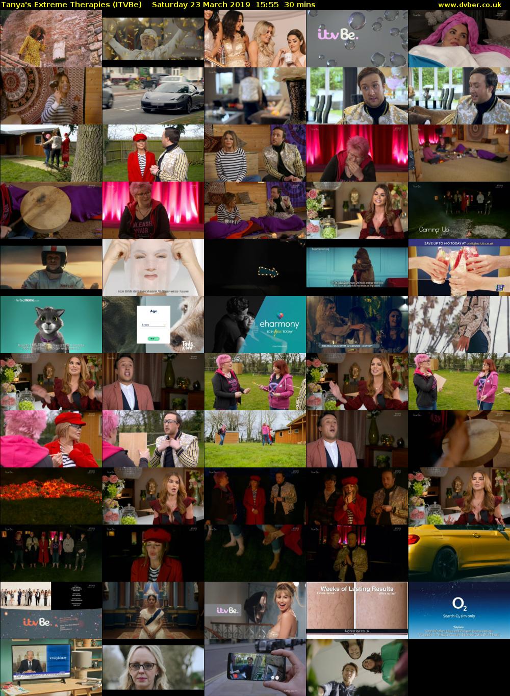 Tanya's Extreme Therapies (ITVBe) Saturday 23 March 2019 15:55 - 16:25