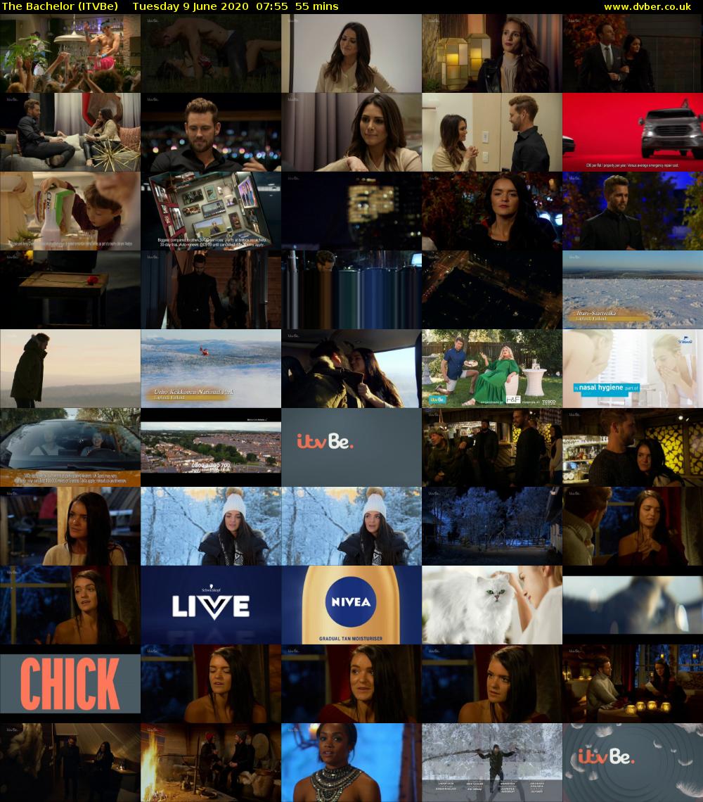The Bachelor (ITVBe) Tuesday 9 June 2020 07:55 - 08:50