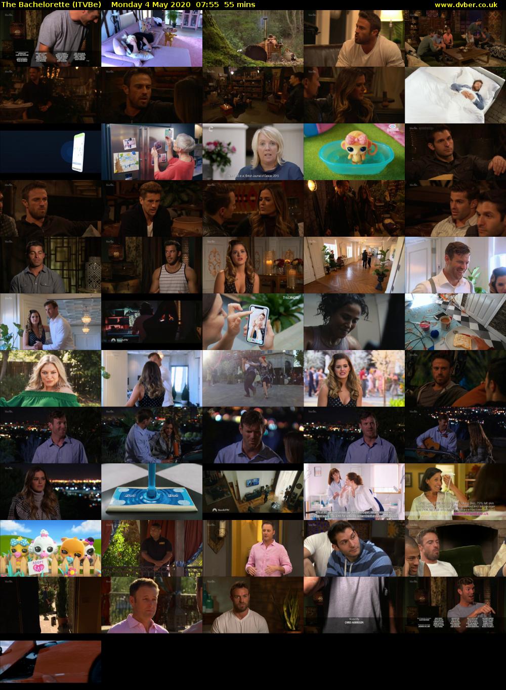 The Bachelorette (ITVBe) Monday 4 May 2020 07:55 - 08:50