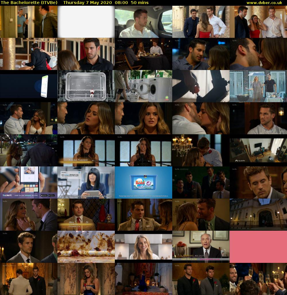 The Bachelorette (ITVBe) Thursday 7 May 2020 08:00 - 08:50