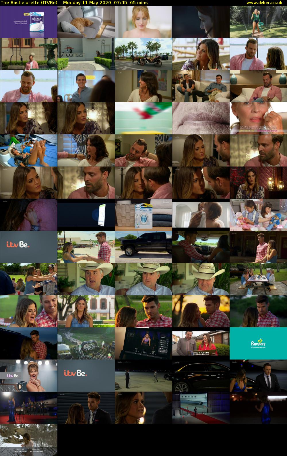 The Bachelorette (ITVBe) Monday 11 May 2020 07:45 - 08:50