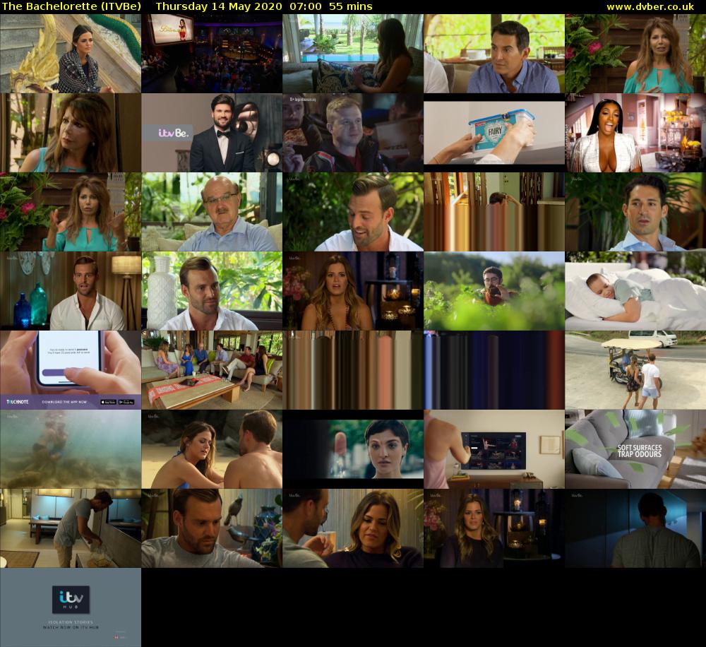 The Bachelorette (ITVBe) Thursday 14 May 2020 07:00 - 07:55