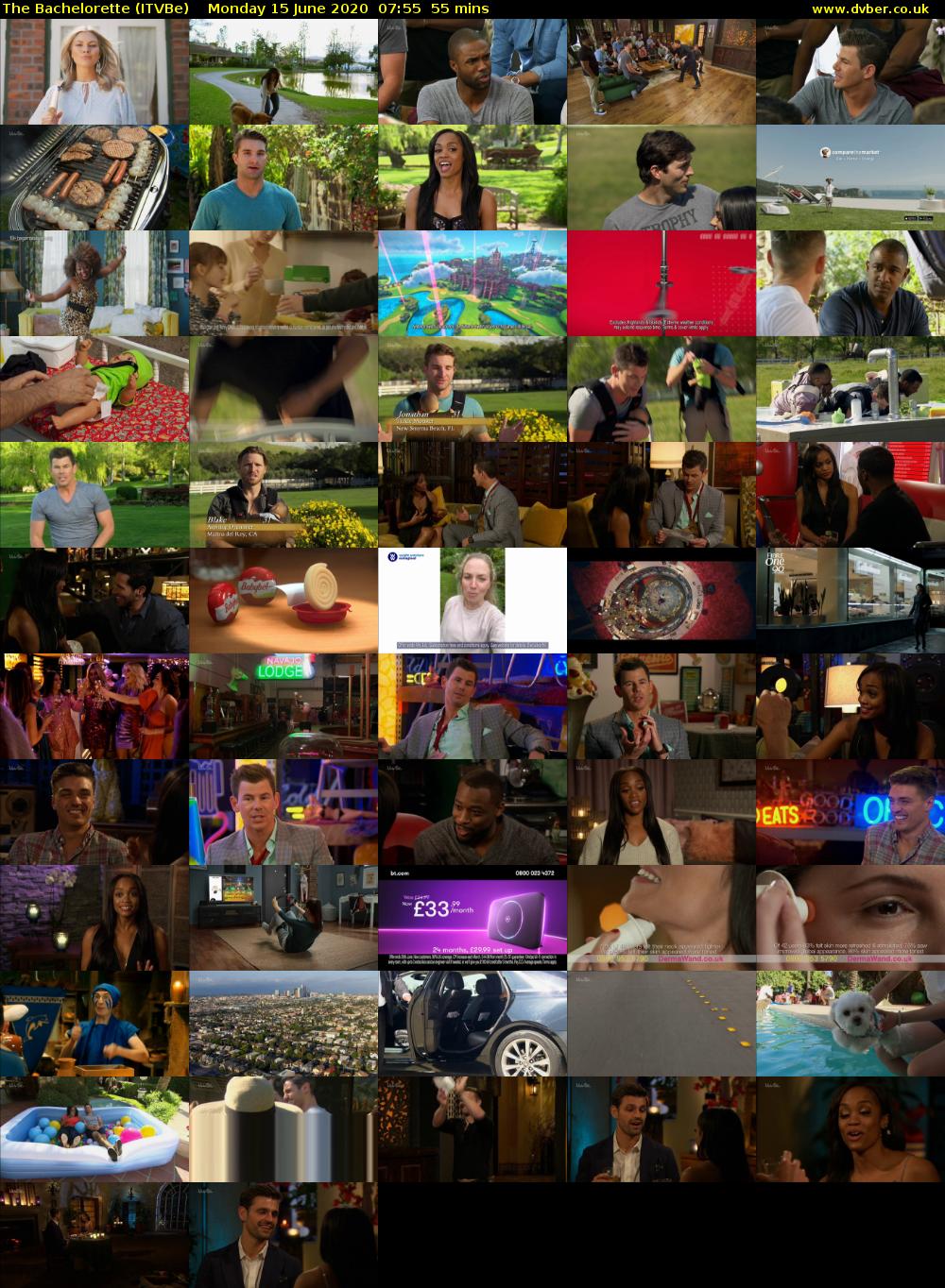 The Bachelorette (ITVBe) Monday 15 June 2020 07:55 - 08:50