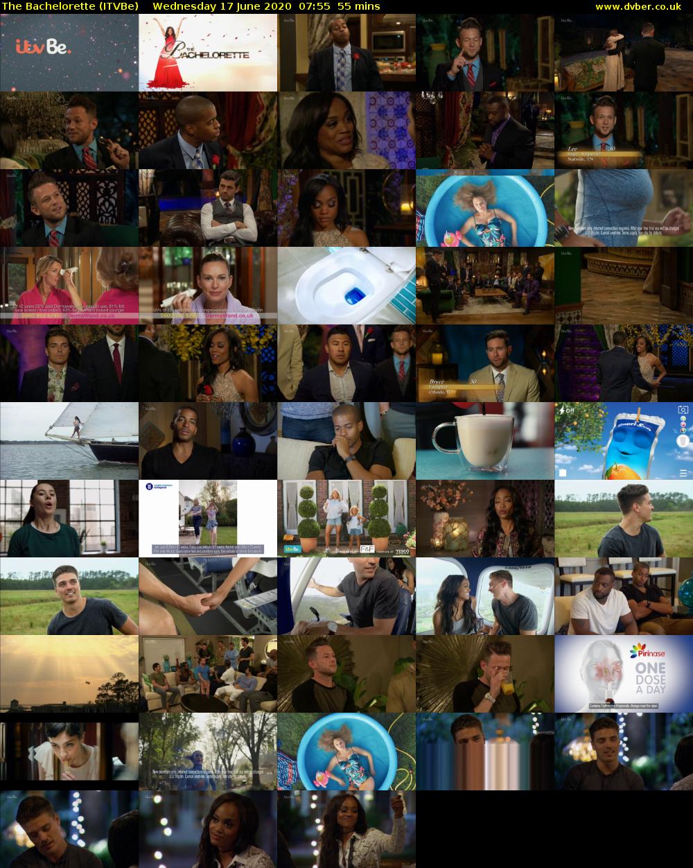 The Bachelorette (ITVBe) Wednesday 17 June 2020 07:55 - 08:50