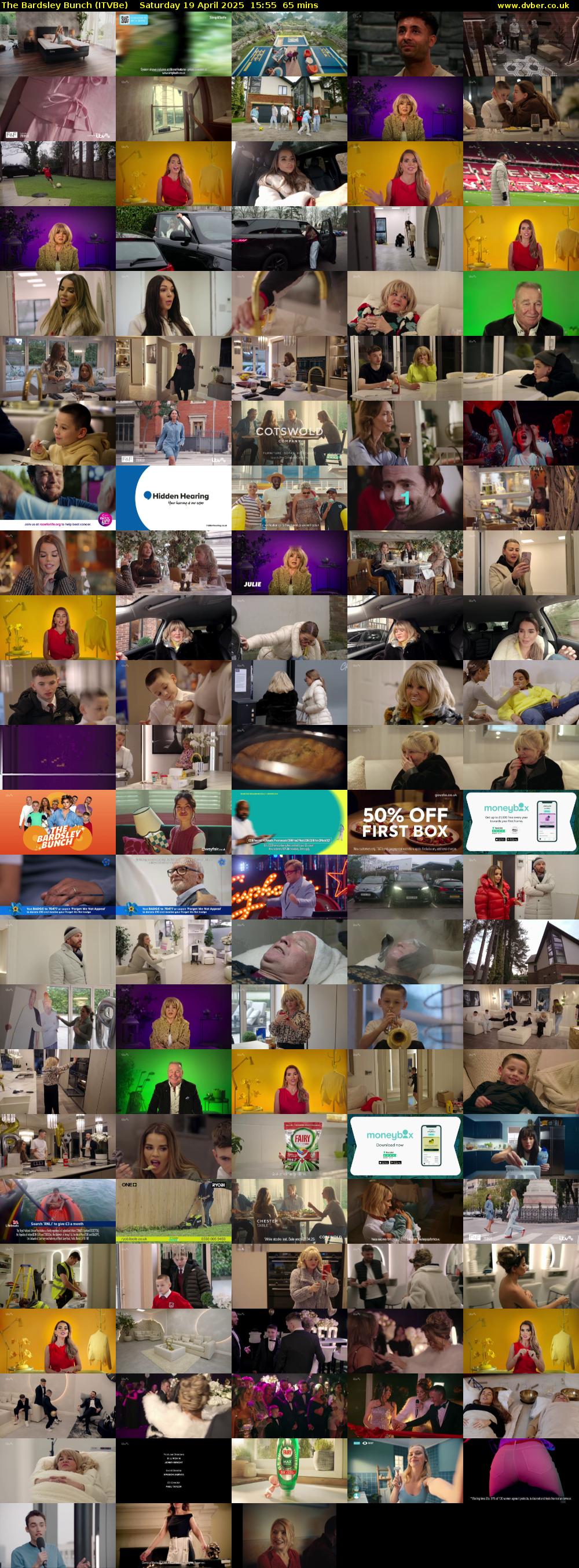 The Bardsley Bunch (ITVBe) Saturday 19 April 2025 15:55 - 17:00