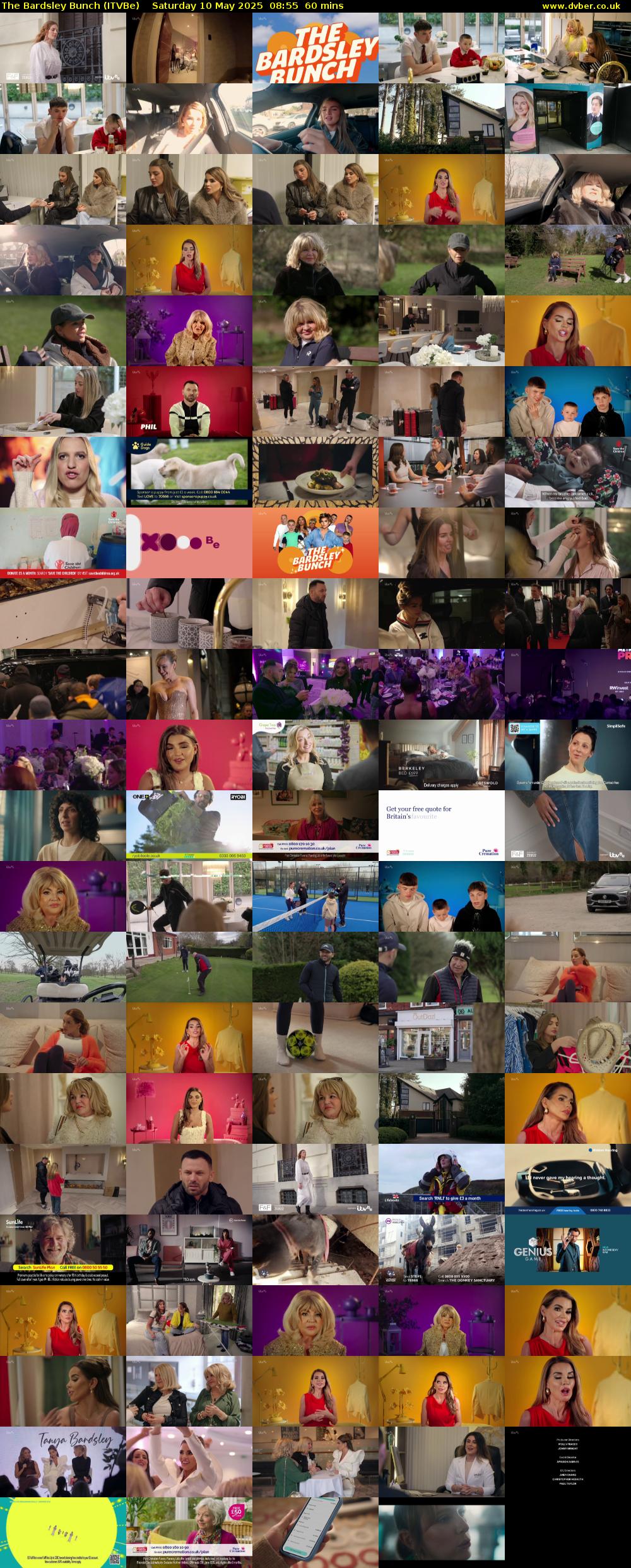 The Bardsley Bunch (ITVBe) Saturday 10 May 2025 08:55 - 09:55
