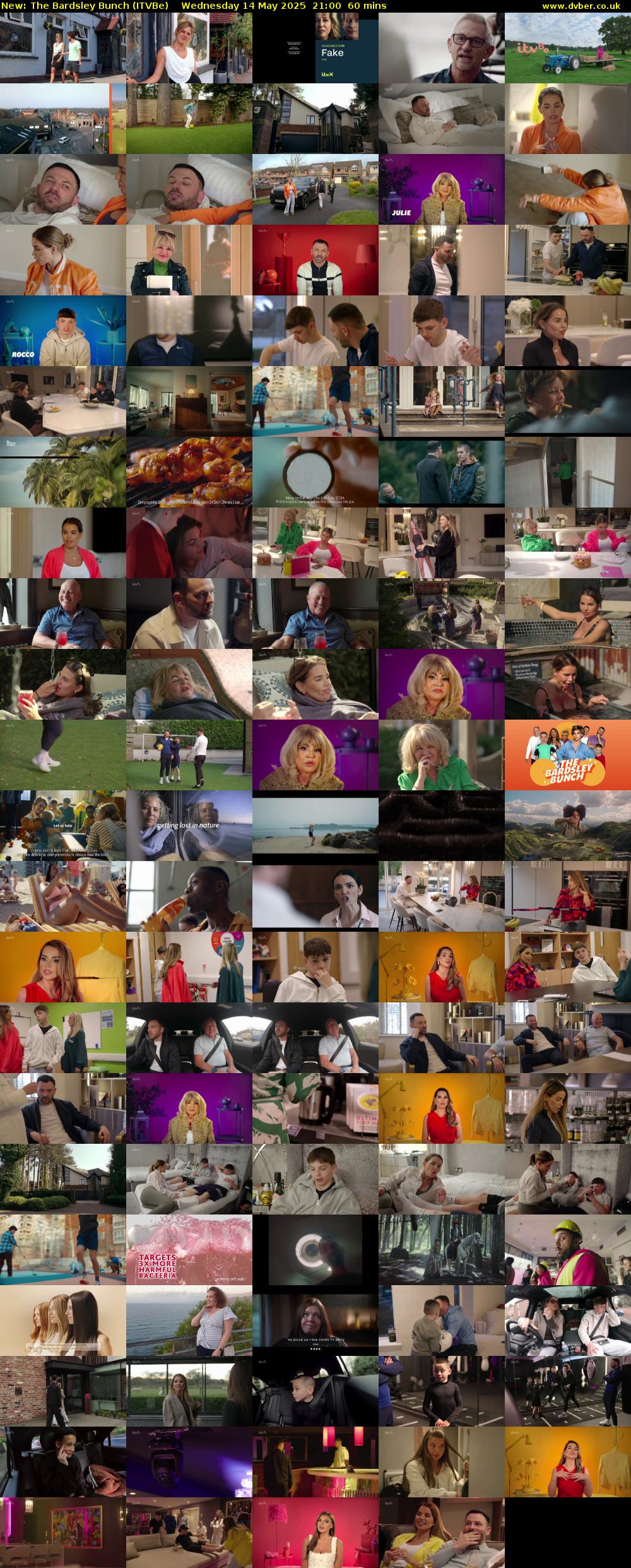 The Bardsley Bunch (ITVBe) Wednesday 14 May 2025 21:00 - 22:00