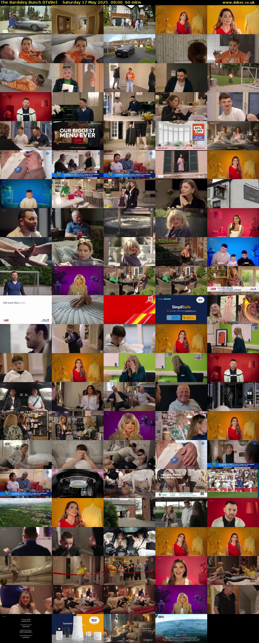 The Bardsley Bunch (ITVBe) Saturday 17 May 2025 09:00 - 10:00