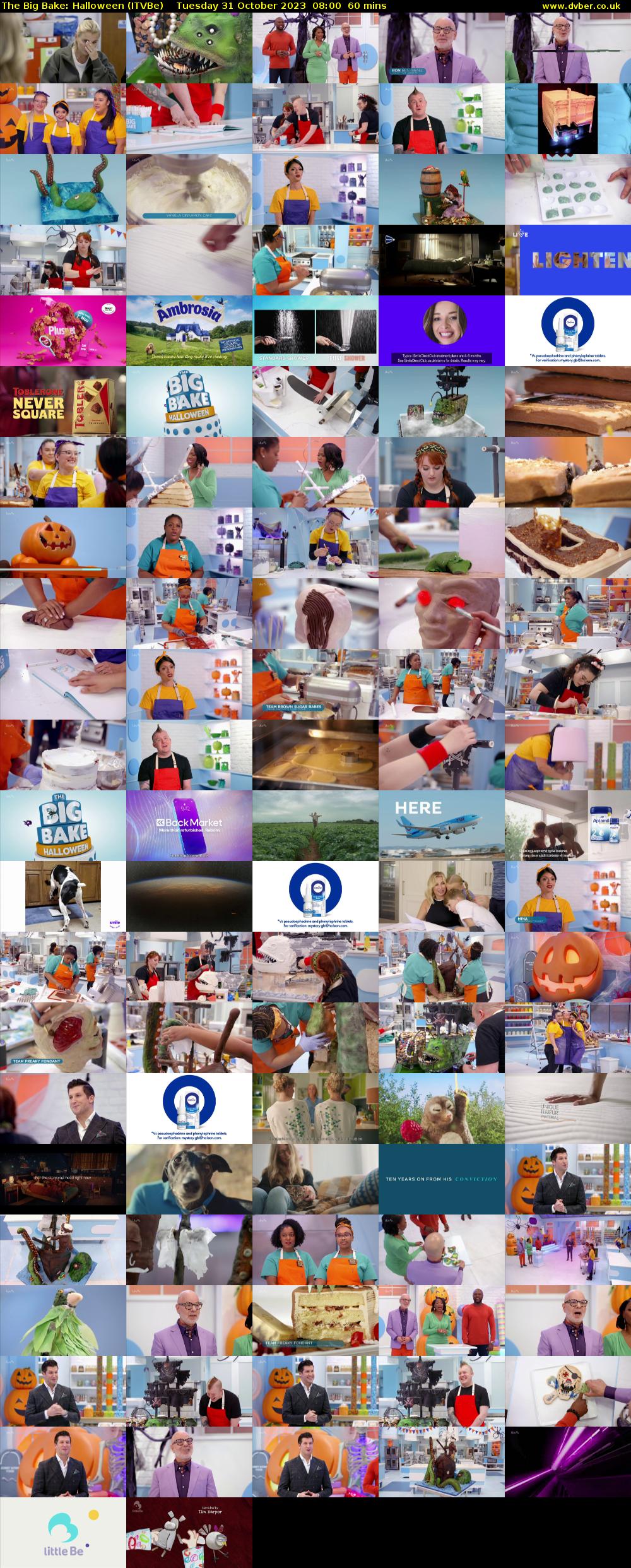 The Big Bake: Halloween (ITVBe) Tuesday 31 October 2023 08:00 - 09:00