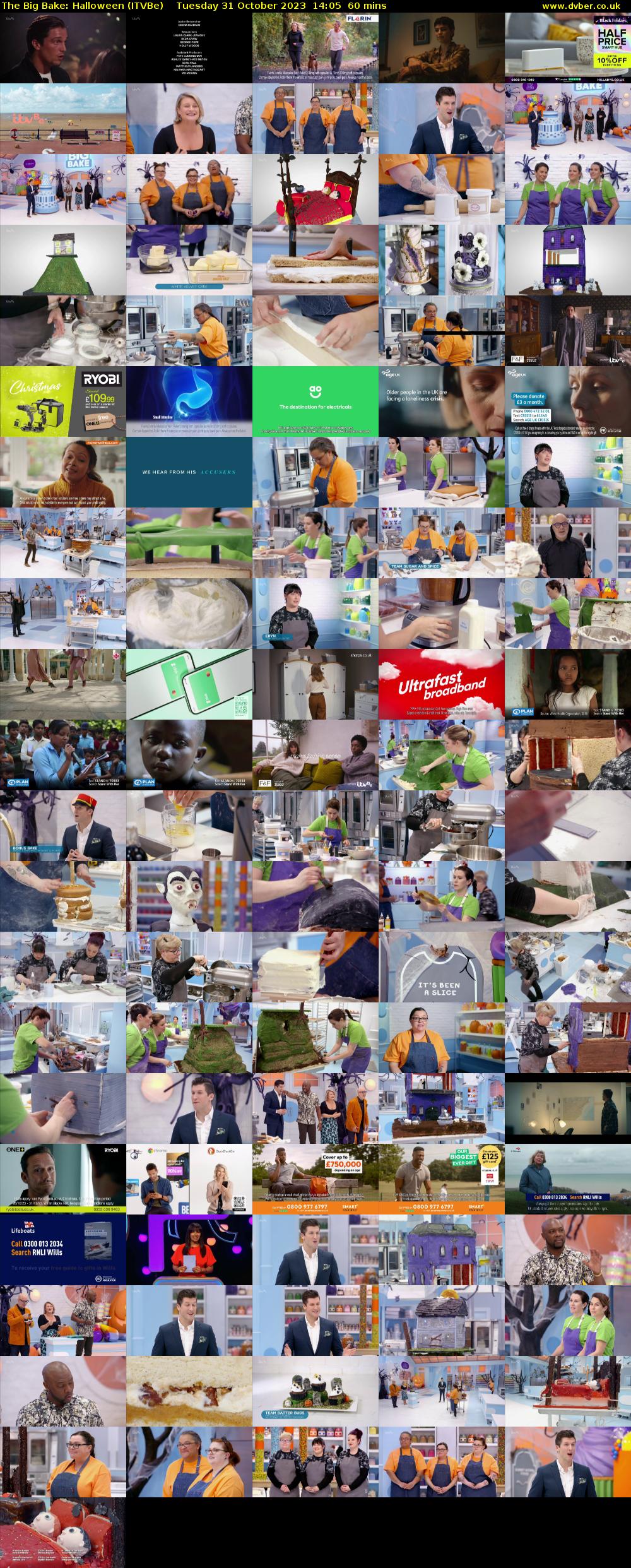 The Big Bake: Halloween (ITVBe) Tuesday 31 October 2023 14:05 - 15:05
