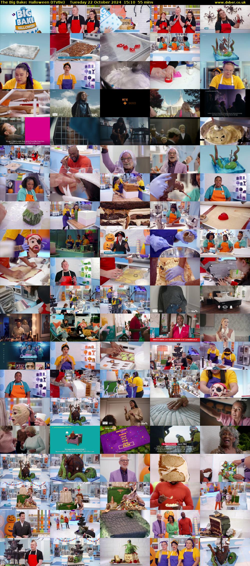 The Big Bake: Halloween (ITVBe) Tuesday 22 October 2024 15:10 - 16:05