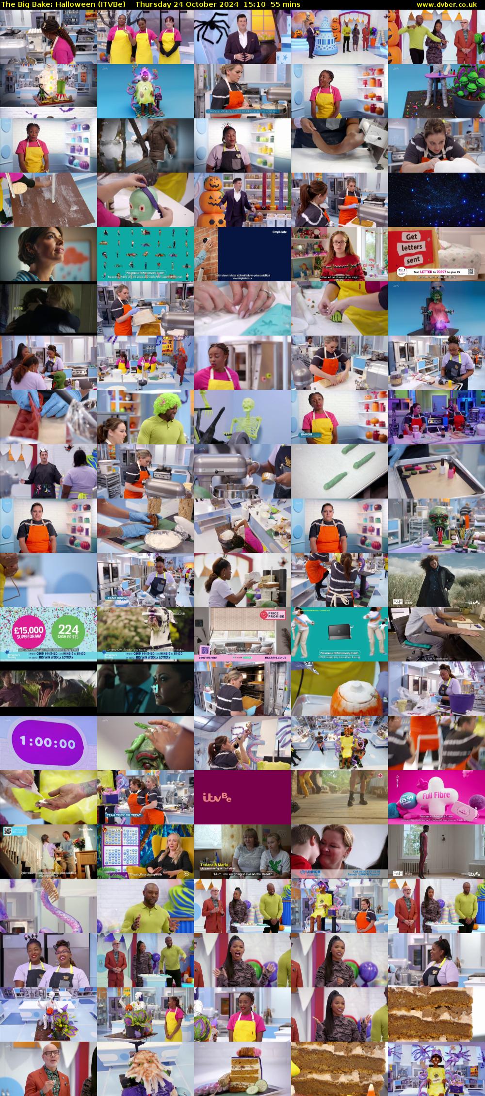 The Big Bake: Halloween (ITVBe) Thursday 24 October 2024 15:10 - 16:05