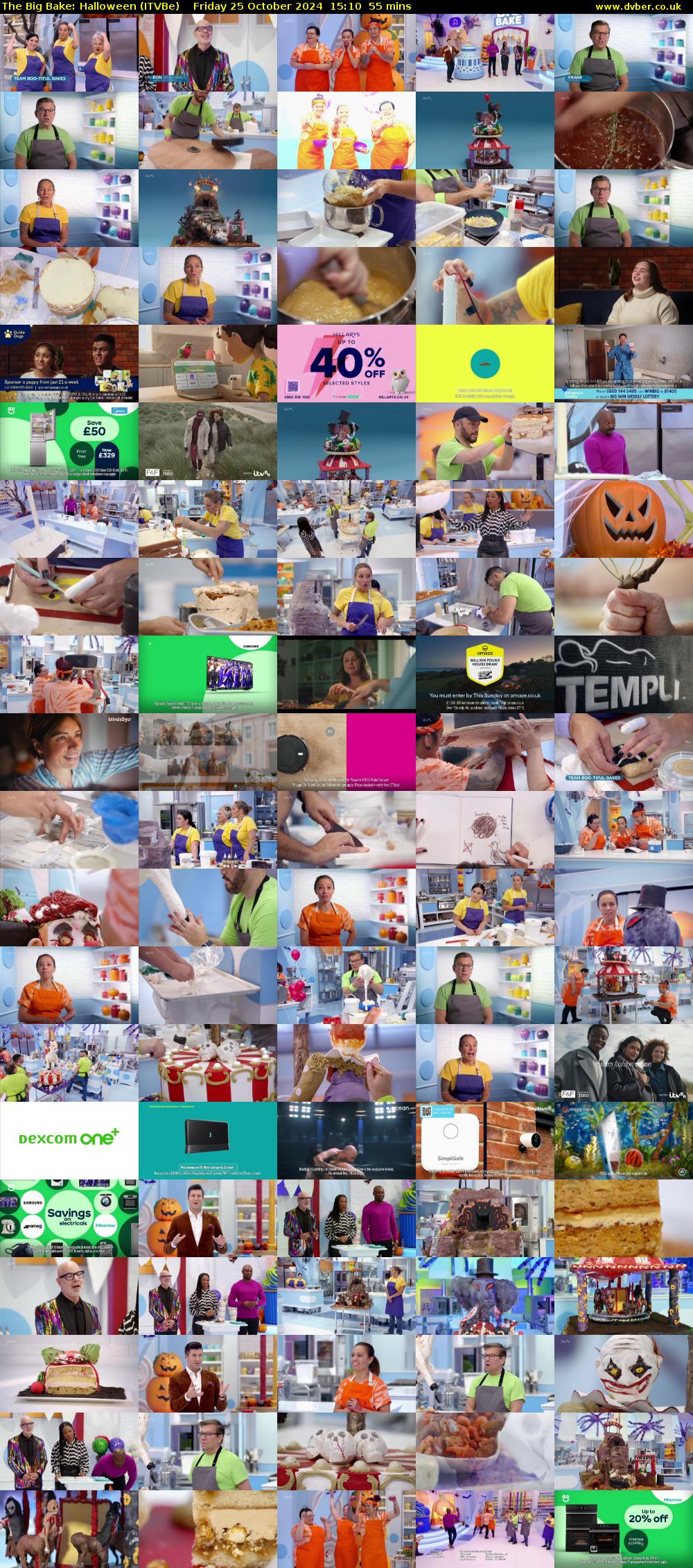 The Big Bake: Halloween (ITVBe) Friday 25 October 2024 15:10 - 16:05