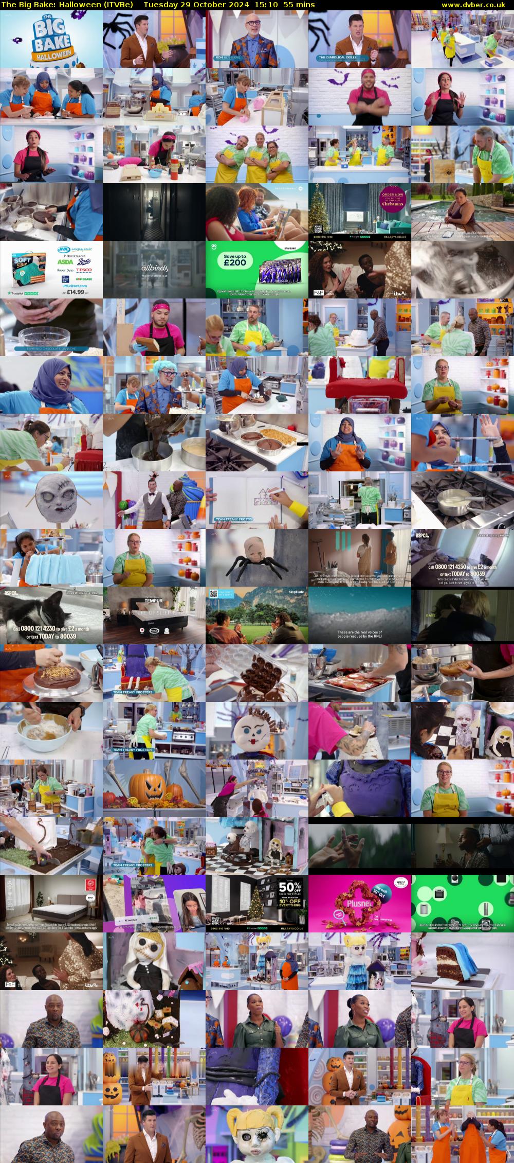 The Big Bake: Halloween (ITVBe) Tuesday 29 October 2024 15:10 - 16:05